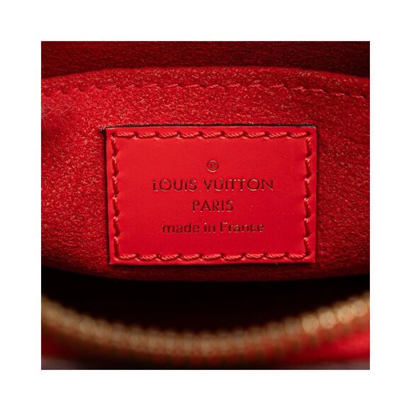 Pre Loved Louis Vuitton Mini Pochette Accessoires Epi Leather Red Women - Picture 6 of 8